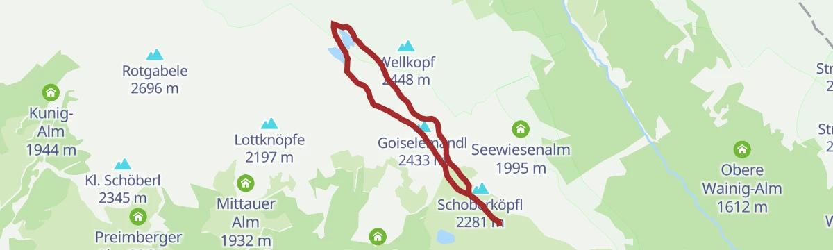 Route map: Neualplseen Rundwanderung